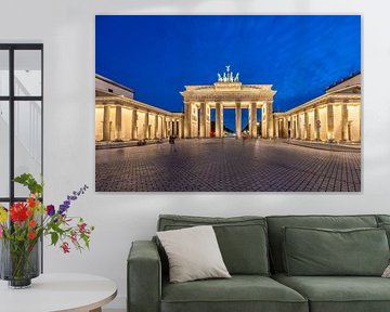 Abendliche Stille am Brandenburger Tor 