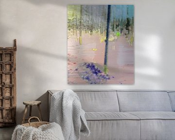 Tree stump moss [original 60 cm x 50 cm] by Anna Kasten