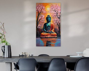 Bouddha / Boeddha Abstrait sur MIROKKU