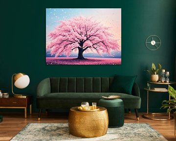 Pink Blossom Sakura Japan by Rizal Azhari