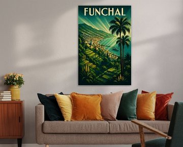 Funchal Madeira Portugal Poster by Travel Shop