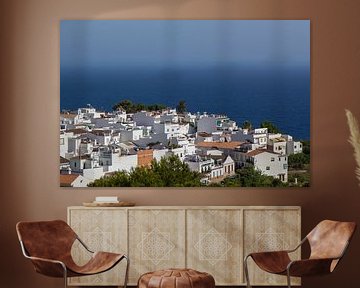 The view on Maro from the Caves of Nerja by Aiji Kley