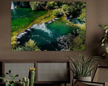 Smaragdgroene stilte – de magische wateren van Krka van Franklin Driessen