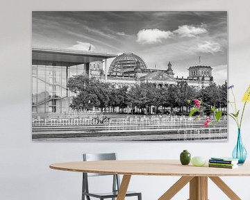 Berliner Regierungsarchitektur - monochrom