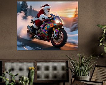 Turbo ride to the gift giving by Jean Pierre