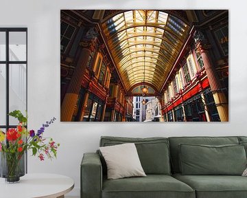 London Leadenhall Market III / Marché / Marché couvert sur Marlika Art