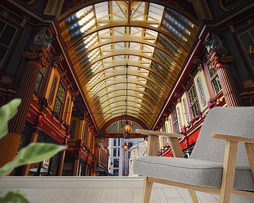 London Leadenhall Market III / Market / Market Hall by Marlika Art