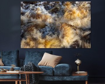 snel stromend water; fast flowing water van Karin Broekhuijsen