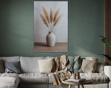 Pampas in Japandi rest by Ainoeska