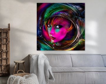 Space Lady by Rudi Lippi