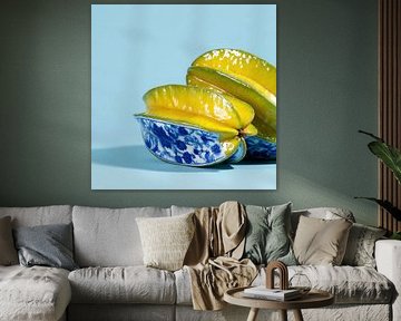 Delft Blue Starfruit Dreams