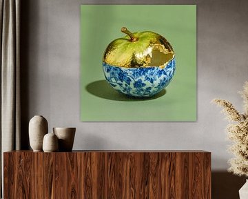 Delft Blue Apple of Desire