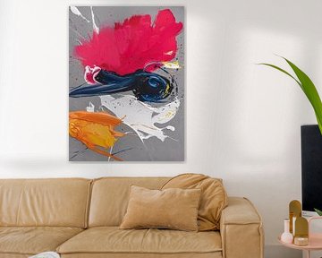 Abstrakt Expressionismus - Malerei Druck 03