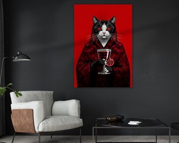 De sommelier van de schaduwen van dudu artwork
