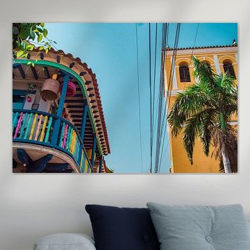 Koloniale Architektur in Cartagena