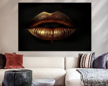 Gouden Verleiding - Gouden lippen