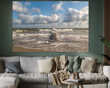 Stormachtige zeeën