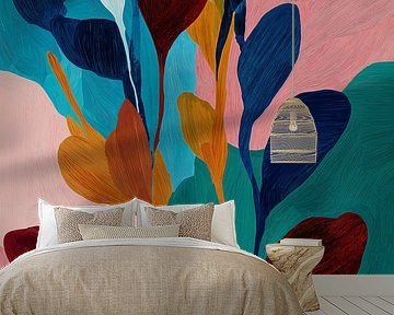 Frische Farbpalette - Modern abstrakt von Studio Palette