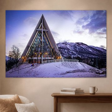 Arktische Kathedrale in Tromsø