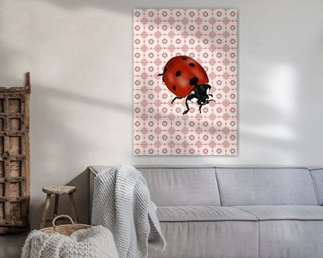 Belle coccinelle sur Studio Miranlantijn