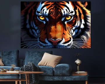 Tijgers blik van DNArt Gallery's