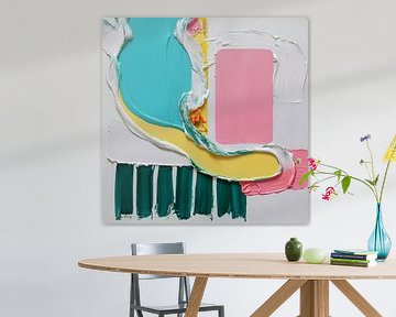 Bold Abstract Color Streaks 04