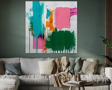 Bold Abstract Color Streaks 03