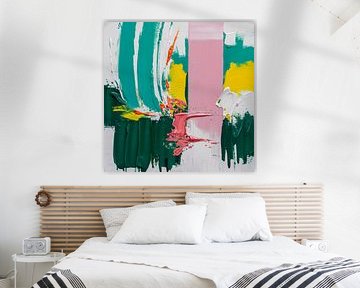 Bold Abstract Color Streaks 01