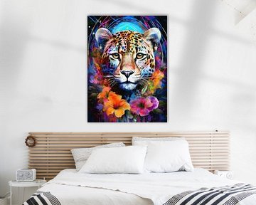Neon Leopard von J.O. Han
