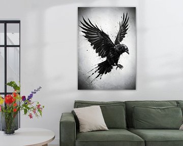 Echo's van de raaf van Fabio Luxia