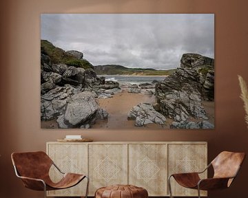 Doagh Strand county Donegal, Ierland van Bo Scheeringa Photography