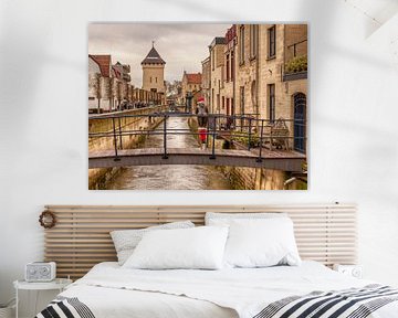 Christmas atmosphere in Valkenburg by John Kreukniet