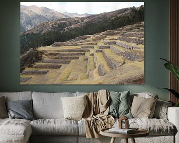 Peru, Incas, Terraces von Patsy Van den Broeck