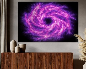 spiritual image energetic purple by Egon Zitter