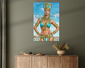 spiritual image abstract Goddess by Egon Zitter