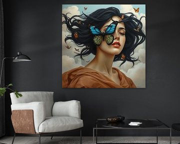 Surrealist portrait