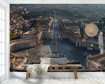 Rome, Vaticaan, uitzicht op St. Pietersplein II