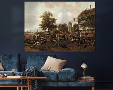 De kermis in Oegstgeest, Jan Steen
