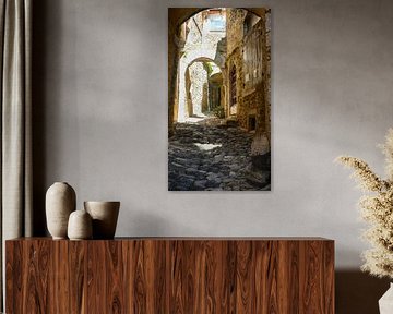 Saint-Montan, la cité des châteaux de France sur Ineke Huizing
