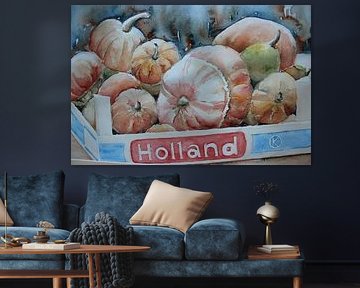 Pumpkin harvest  by Anja Zinken Bertens