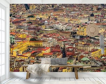 Napels, uitzicht vanuit Castel Sant 'Elmo