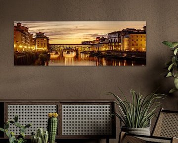 Florence - Ponte Vecchio  van Teun Ruijters