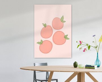 Peachy Quartet by Athene Fritsch