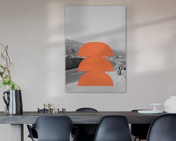 Orange Horizons by Athene Fritsch