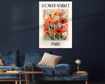 Flower Market Paris France