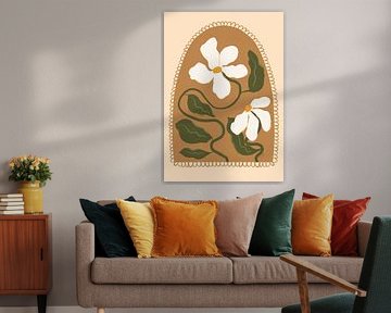 Griechisch inspirierte Boho-Blumen von Dirkie Nell