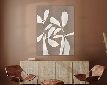 Muted Petals No 4 by Shatha Al Dafai