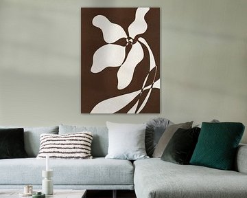 Muted Petals No 5 by Shatha Al Dafai