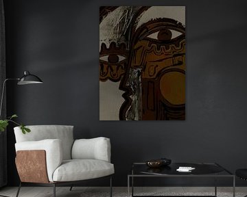 Vibrant Visions 1 by Shatha Al Dafai