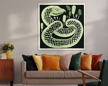 Whimsy Folk Leaf Grove Cobra